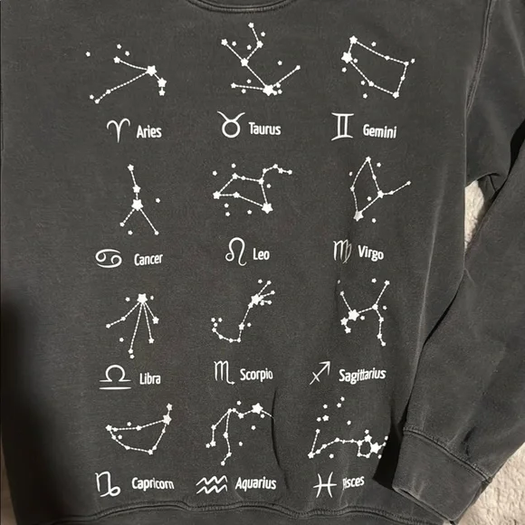 Star zodiac constellation Hoodie Sweatshirt - Picture 2 of 3